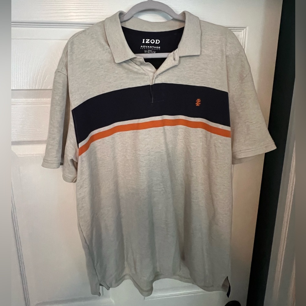 Men’s Izod polo sz xxl, $15